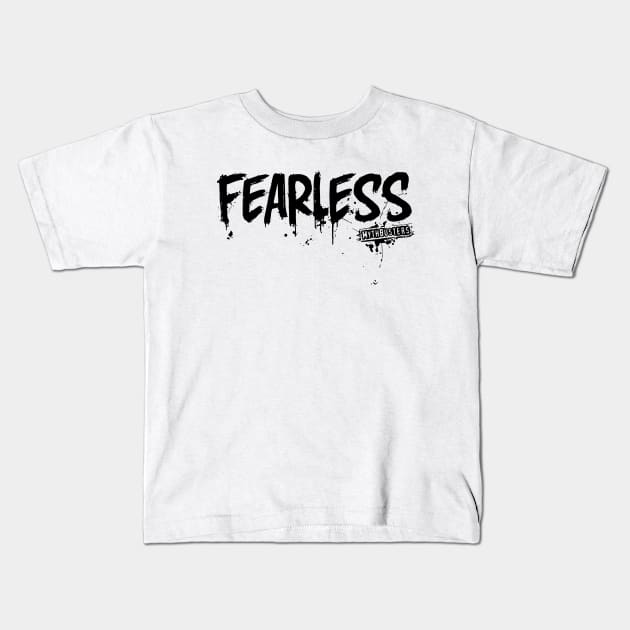 MythBusters Fearless Kids T-Shirt by Ac Vai